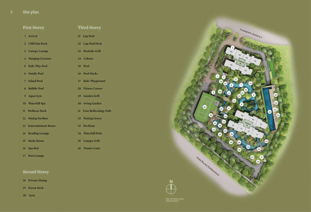 The Clement Canopy Site Plan-1