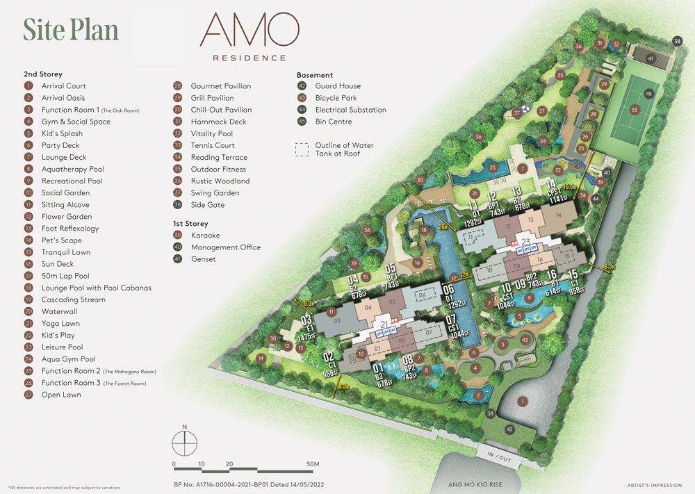 AMO Residence SitePlan