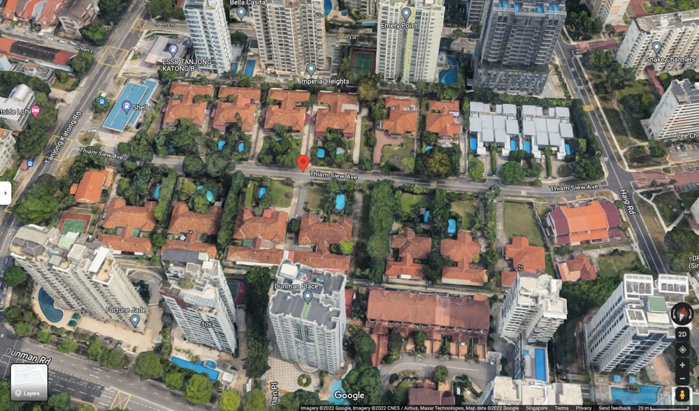Thiam Siew Ave Map View