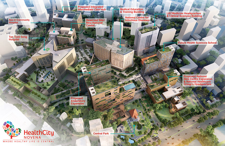Novena-Healthcare-City-Aerial-Map-View