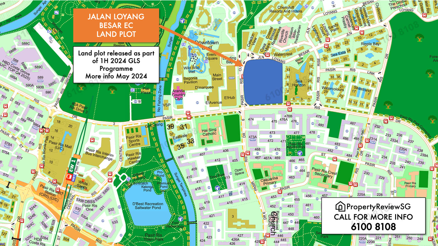 Jalan Loyang Besar EC Location Map