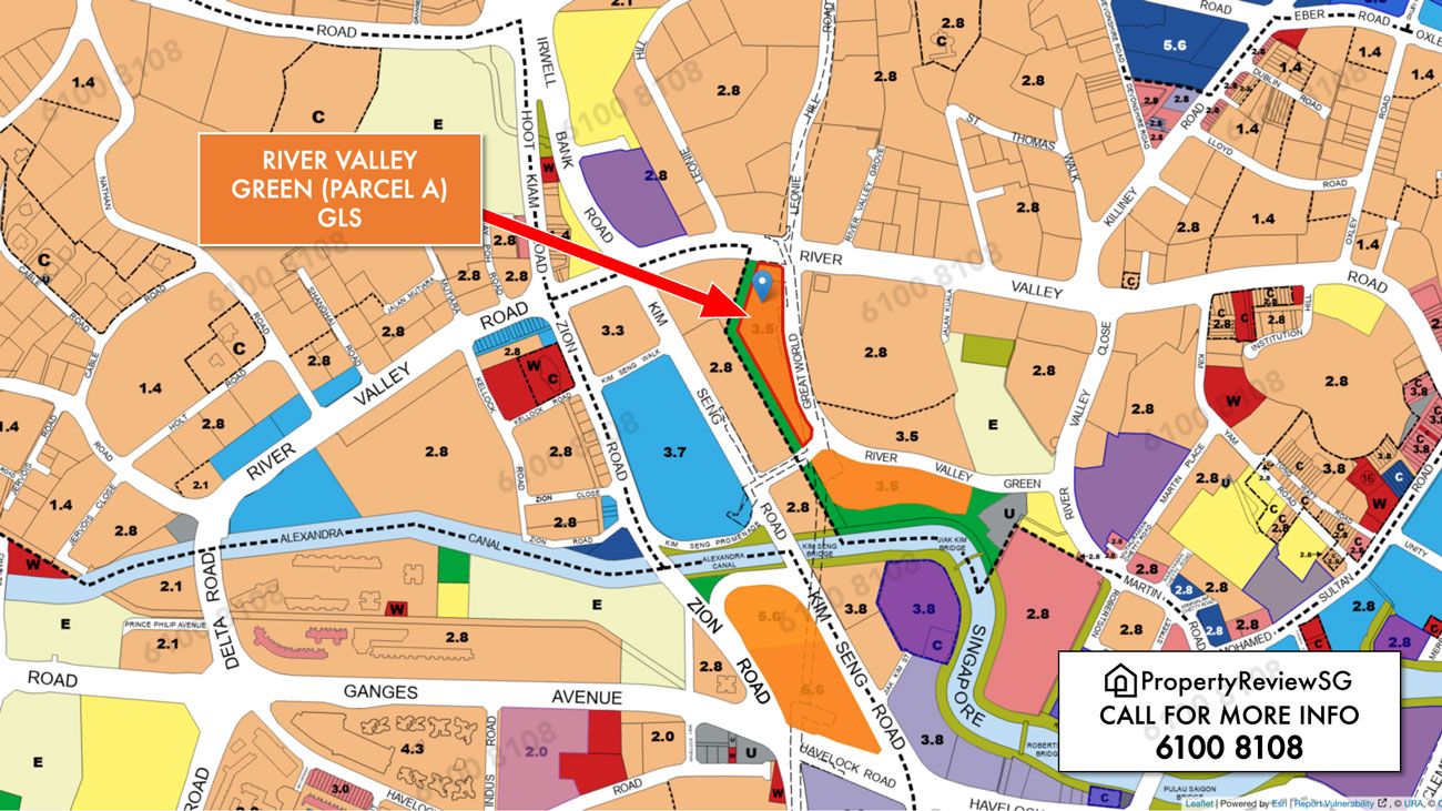 River Valley Green (Parcel A) Map