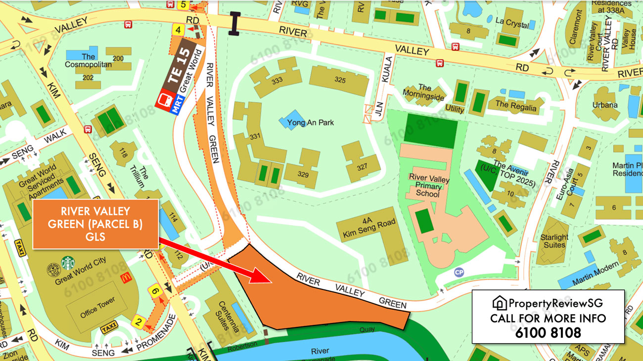 River Valley Green (Parcel B) Map