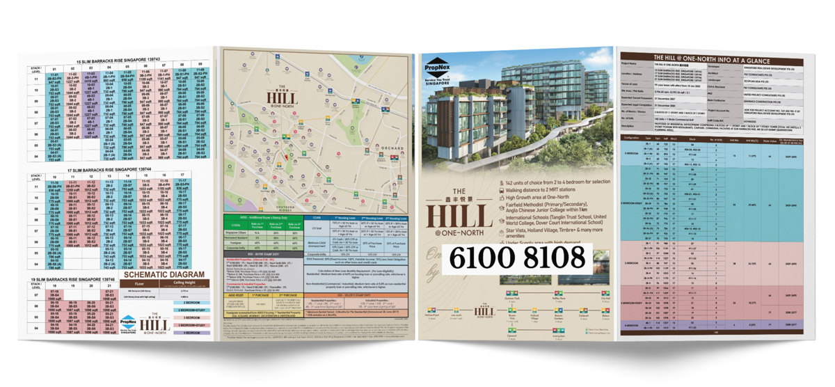 The Hill At One North 4-Fold eBrochure